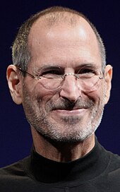 Steve Jobs auf der WWDC 2010 Quelle Wikipedia